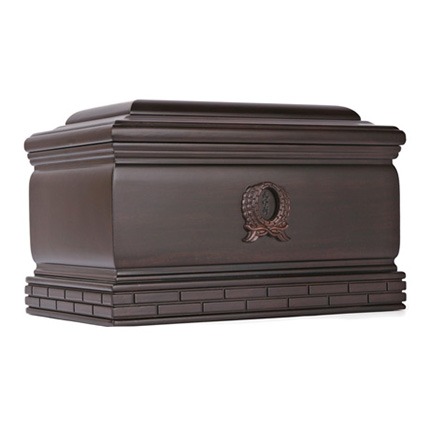 纪念堂（单人）黑紫檀木骨灰盒