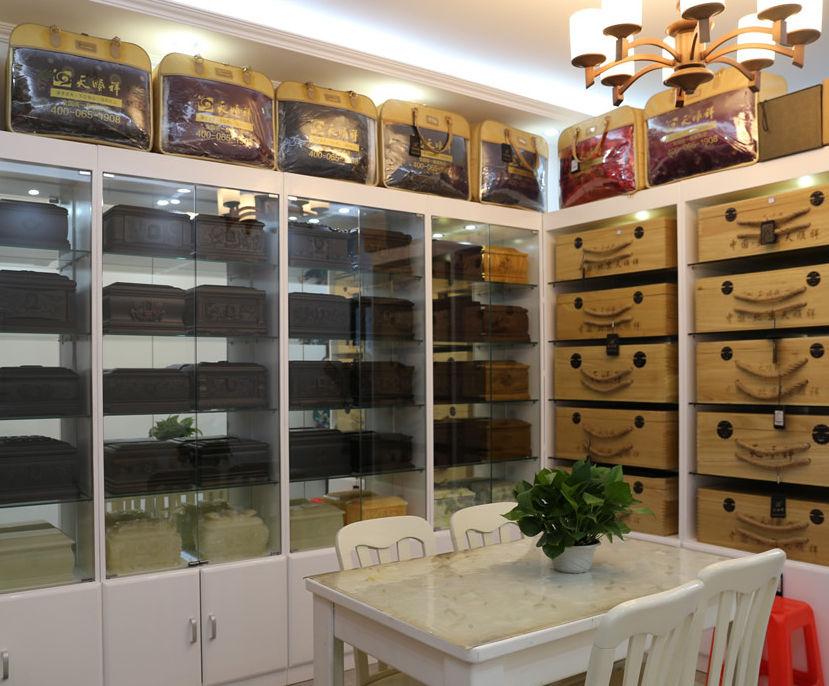 石景山寿衣店内部环境