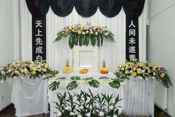 死人灵堂布置效果图