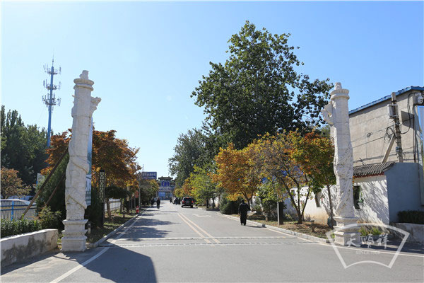 道路两侧