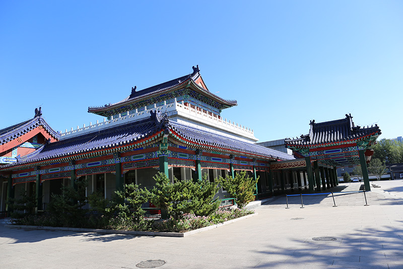 八宝山火葬场仿古建筑