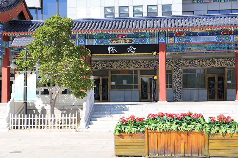 八宝山火葬场告别厅