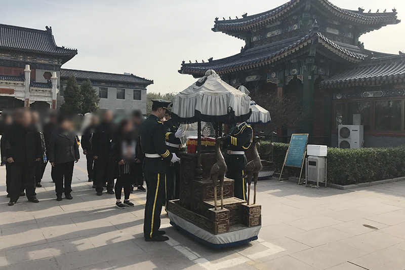 平房殡仪馆火化取灰现场