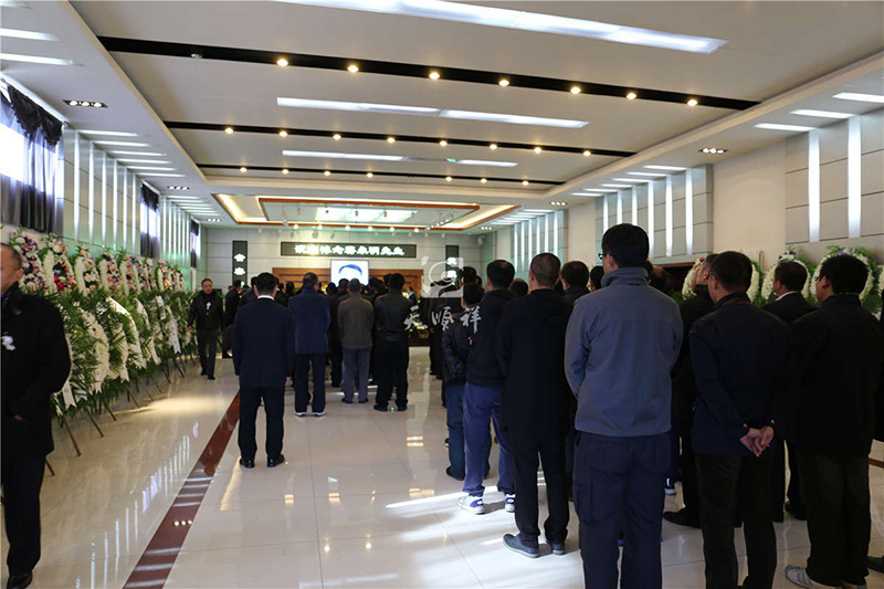 追悼会现场