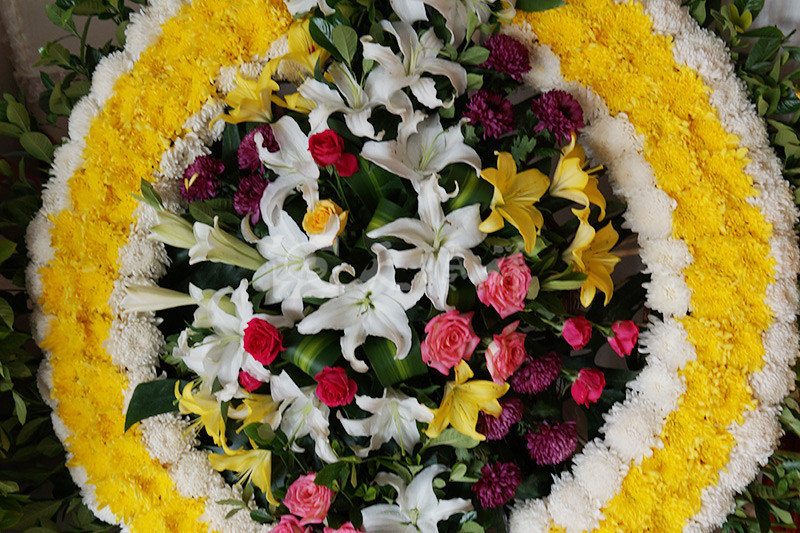 鲜花花圈展示