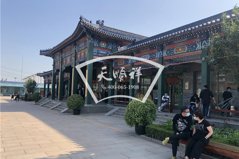 平房殡仪馆告别厅外景