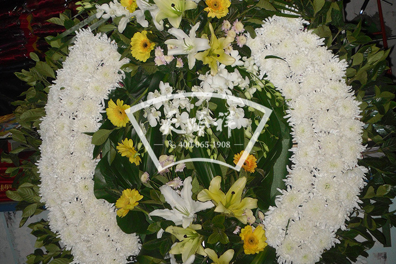 鲜花花圈品样