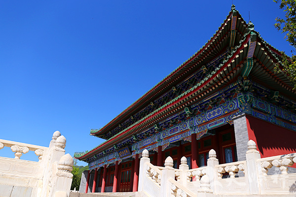 天寿陵园仿古建筑