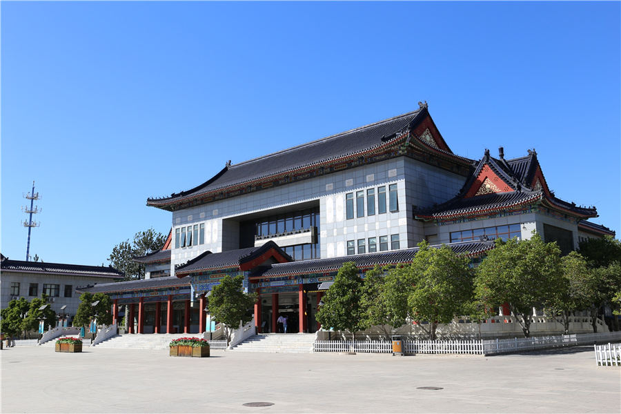 殡仪馆一角 殡仪馆一角