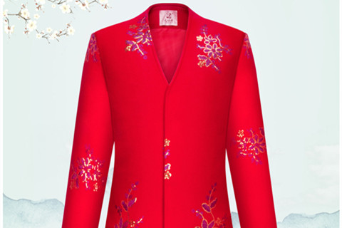 北京天顺祥“天福系列”正红思念女装寿衣：棉绒暖身、正红寄情、四店同启体面告别